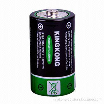 Heavy Duty Dry Battery, R14 1.5V with CE, RoHS, SGS Marks